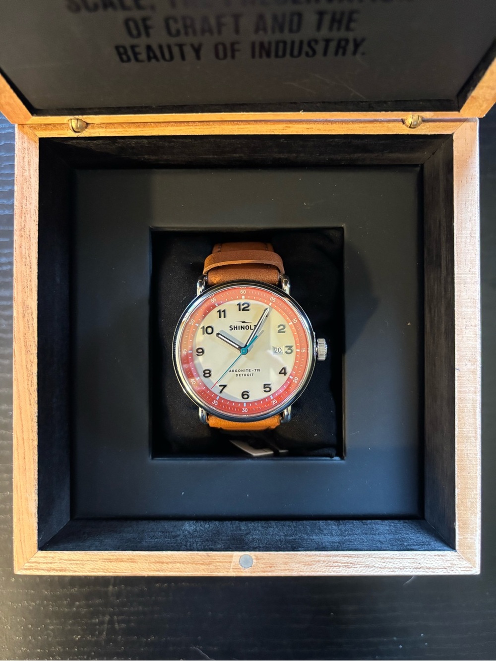 NWT Shinola Watch Canfield C56 3HD